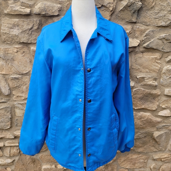 Vintage Blue Windbreaker Size Medium - Picture 9 of 10